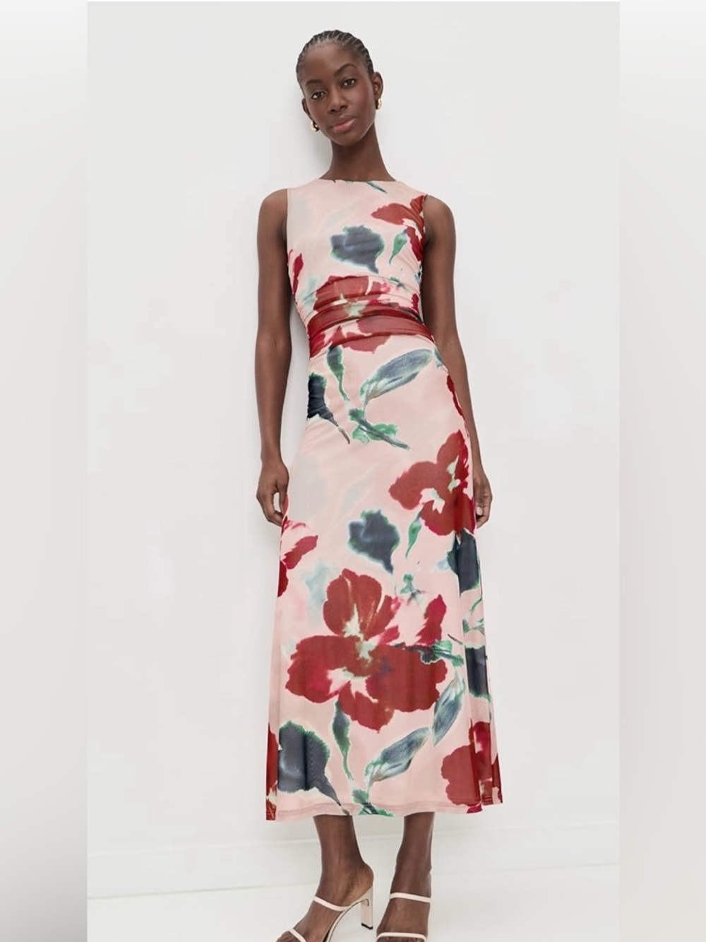 MINKPINK Arabella Mesh Midi, size M